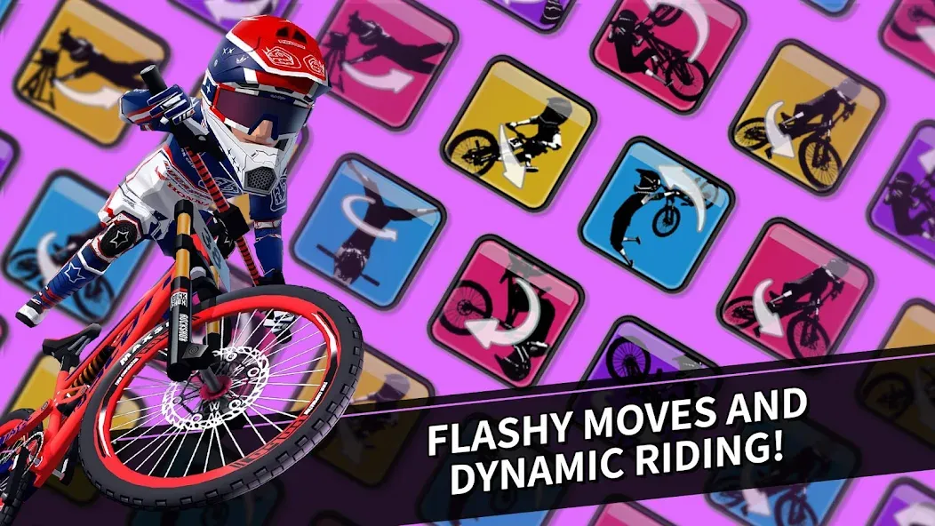 Downhill Masters Mod APK Много денег — Скачать на Андроид — скриншот 1