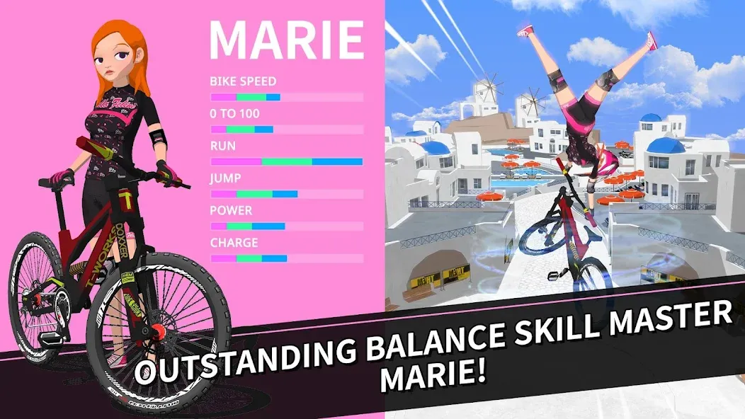 Downhill Masters Mod APK Много денег — Скачать на Андроид — скриншот 3
