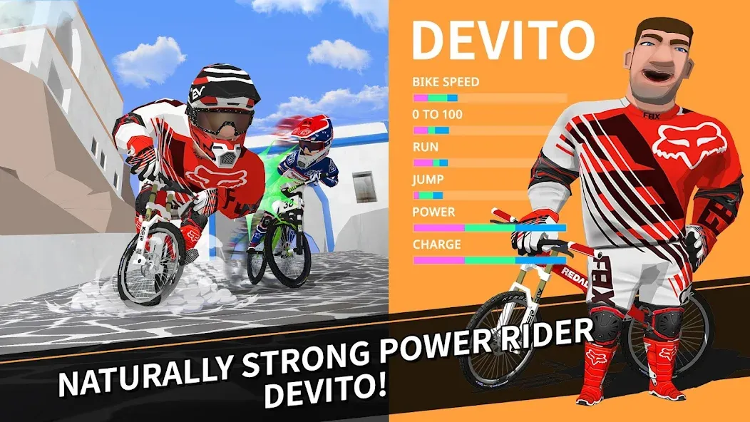Downhill Masters Mod APK Много денег — Скачать на Андроид — скриншот 4