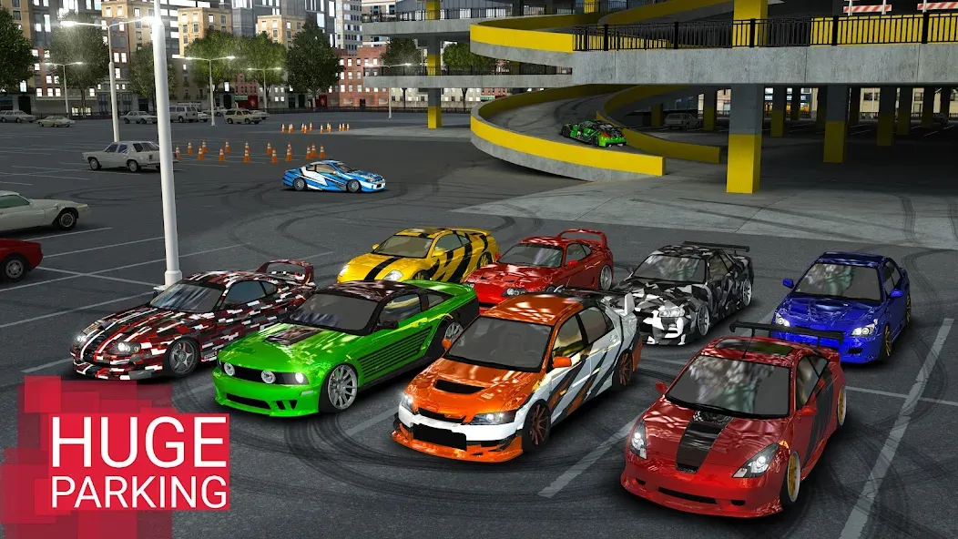 Скачать Street Racing (Мод: Много денег) на Андроид — скриншот 1