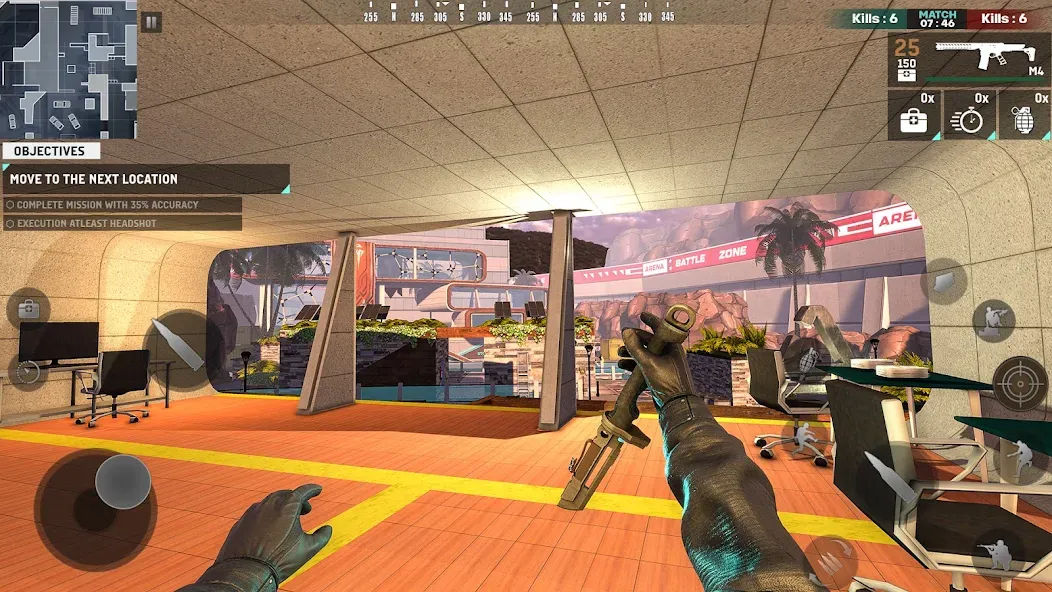 BattleZone: PvP FPS Shooter MOD — Много денег и патронов на Андроид — скриншот 4