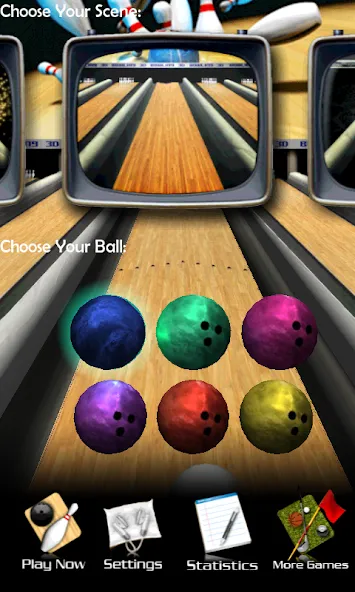 Скачать 3D Bowling — Много денег — скриншот 1