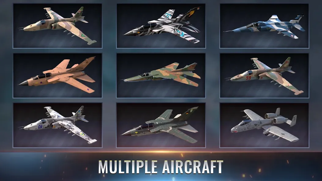 Скачать Fighter Pilot: HeavyFire (Мод: Много денег) на Андроид — скриншот 3