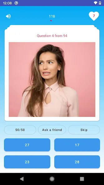 Скачать Quiz - Guess her age challenge с модом — Все подсказки и пропуск уровней — скриншот 2
