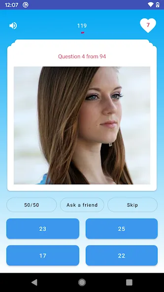 Скачать Quiz - Guess her age challenge с модом — Все подсказки и пропуск уровней — скриншот 3