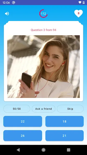 Скачать Quiz - Guess her age challenge с модом — Все подсказки и пропуск уровней — скриншот 4