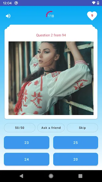 Скачать Quiz - Guess her age challenge с модом — Все подсказки и пропуск уровней — скриншот 5