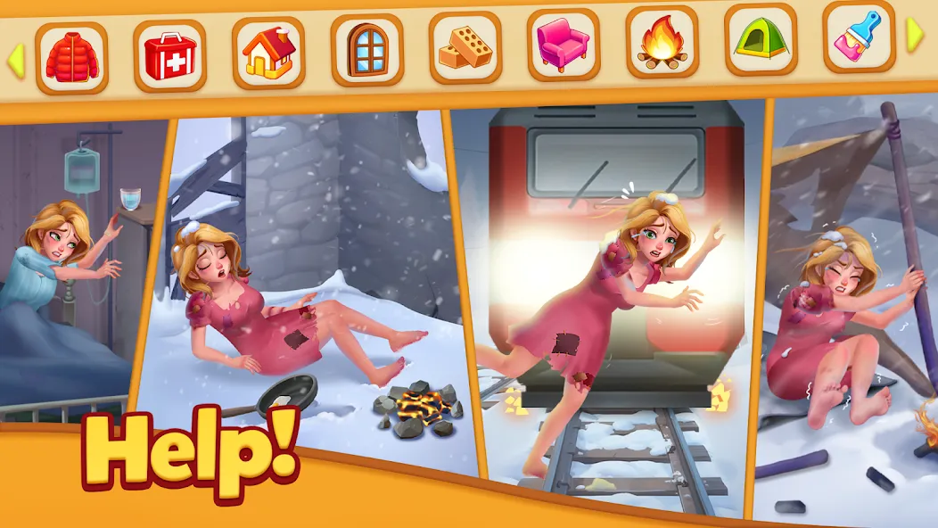 Tile Family: Match Puzzle Game (Мод Много денег) — скриншот 1 Tile Family: Match Puzzle Game (Мод Много денег) — скриншот 1