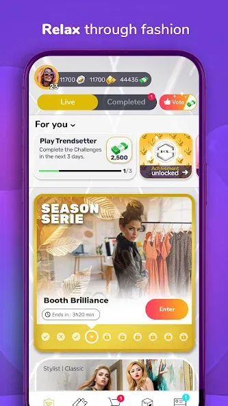 FashionVerse: Fashion Makeover Mod APK Много денег и без рекламы — Скачать на Андроид — скриншот 1