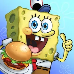 Скачать взлом SpongeBob: Krusty Cook-Off на Андроид — Много денег и алмазов