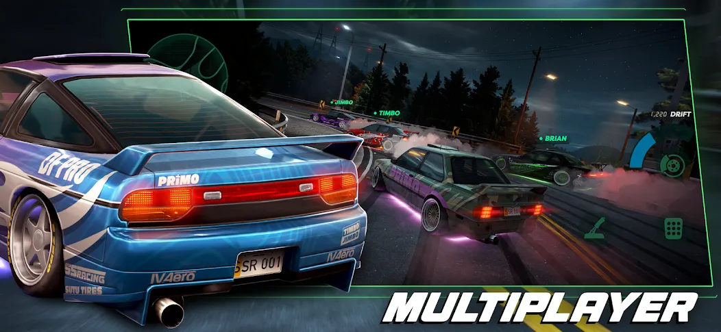 Static Shift Racing (Мод Много денег) — скриншот 3