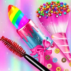 Взломанная DIY Candy Makeup-Beauty Salon на Андроид — Много денег и всё разблокировано