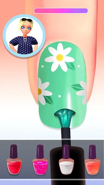 Nail Salon 3D MOD APK — Все открыто — скриншот 4