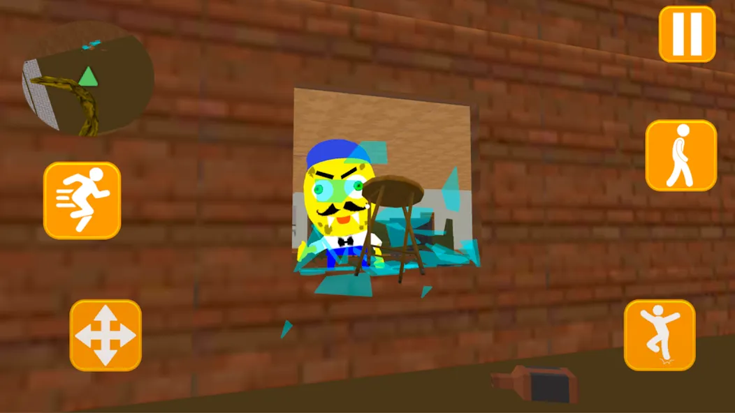 Скачать Neighbor Sponge. Scary Secret на телефон — Много денег — скриншот 2