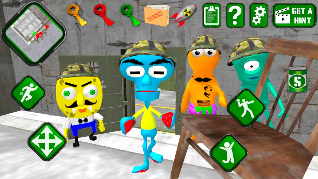 Скачать Sponge Area 51. Neighbor Alien — Много денег — скриншот 4