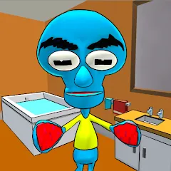 Скачать взлом Squid Neighbor. Sponge Escape на Андроид — Много денег