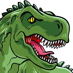 Скачать взлом Dinosaurs Coloring Book Dino на Андроид — Все цвета и кисти открыты