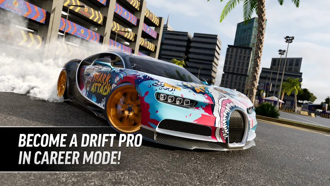 Скачать Drift Max Pro Car Racing Game с модом — Много денег — скриншот 1
