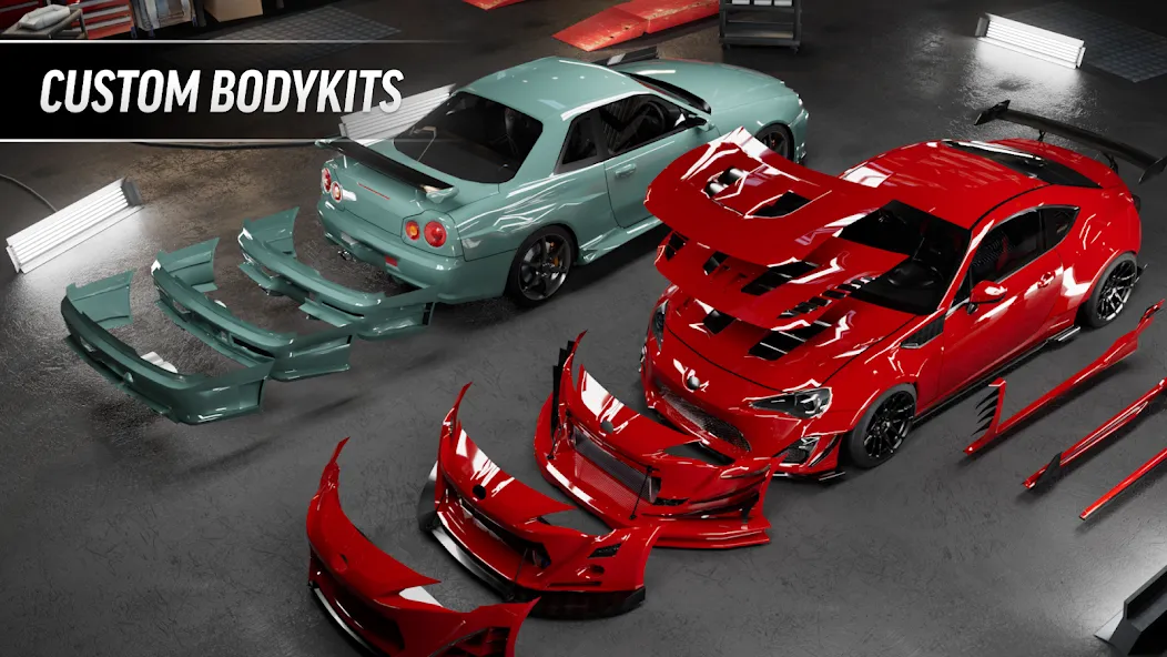 Скачать Drift Max Pro Car Racing Game с модом — Много денег — скриншот 2