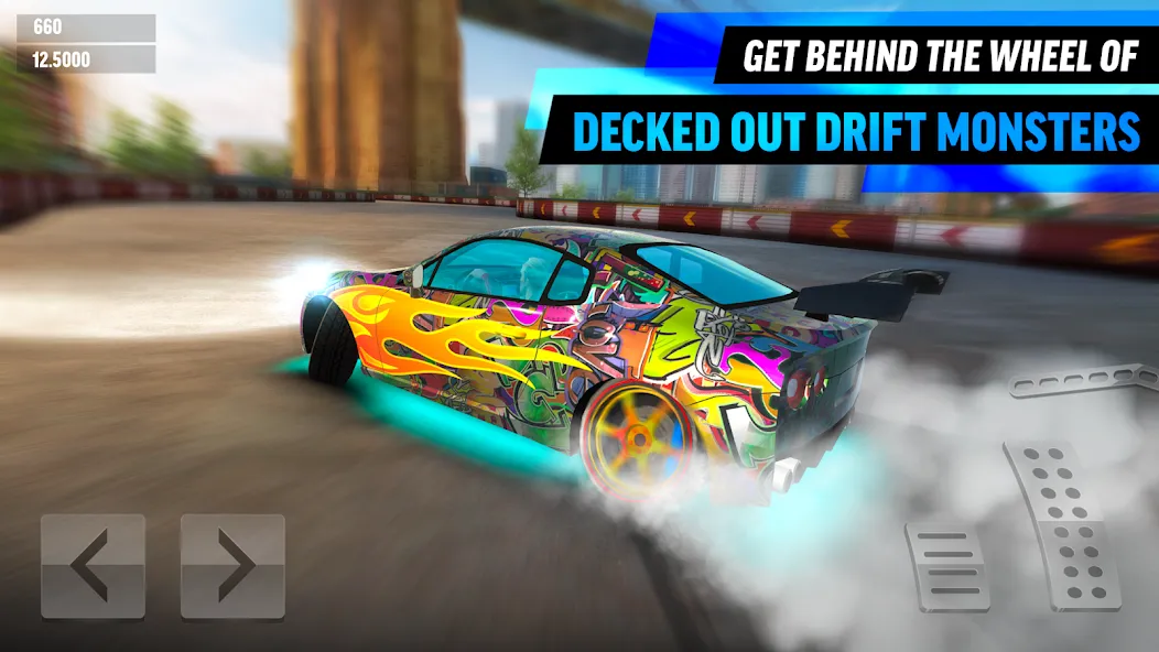 Взломанная Drift Max World - Racing Game на Андроид — Много денег и всё открыто — скриншот 1