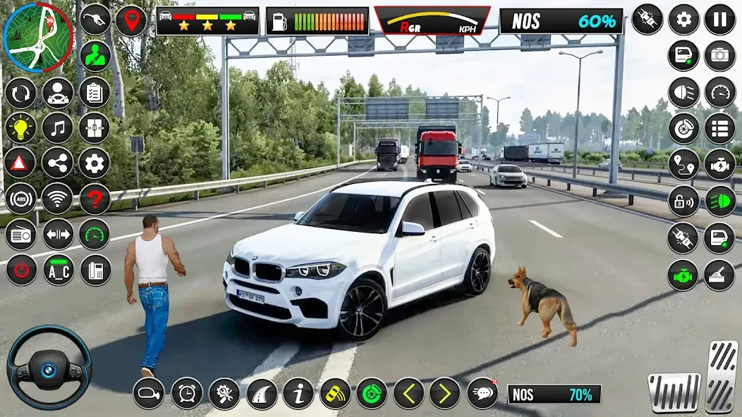 Скачать US Car Parking Game 2024 с модом — Много денег — скриншот 3