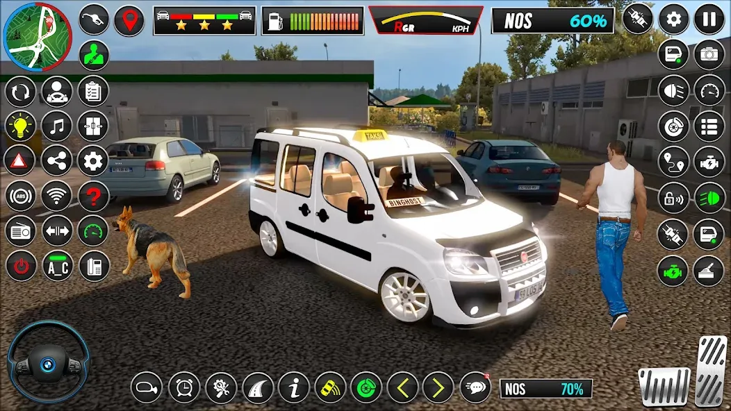 Скачать US Car Parking Game 2024 с модом — Много денег — скриншот 4