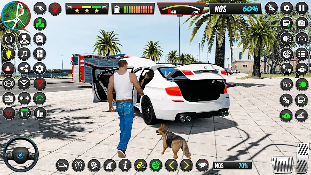 Скачать US Car Parking Game 2024 с модом — Много денег — скриншот 5