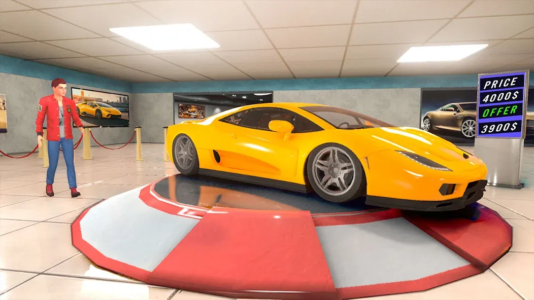 Car Dealer Tycoon Auto Shop 3D — Много денег — скриншот 3