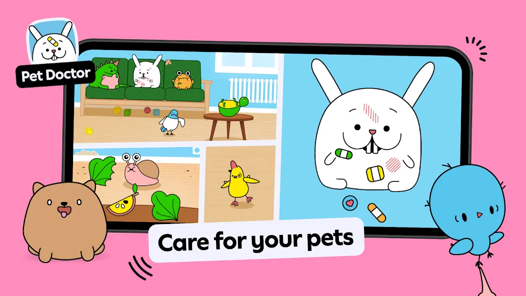 Взломанная Toca Boca Jr на Андроид — Все открыто — скриншот 4