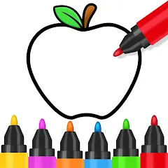 Toddler Coloring Book For Kids MOD APK — Все разблокировано