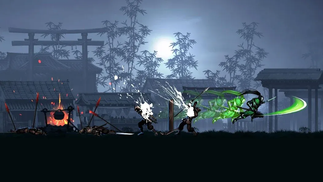 Ninja warrior: legend of adven MOD APK на Android — Много денег — скриншот 5