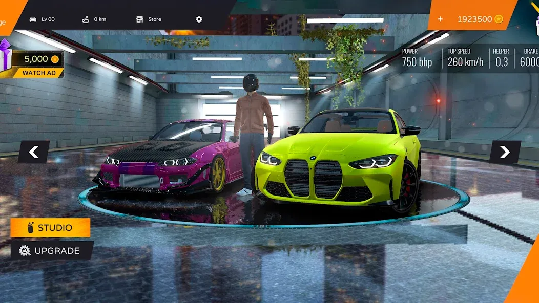 Скачать Racing in Car - Multiplayer (Мод: Много денег) на Андроид — скриншот 1