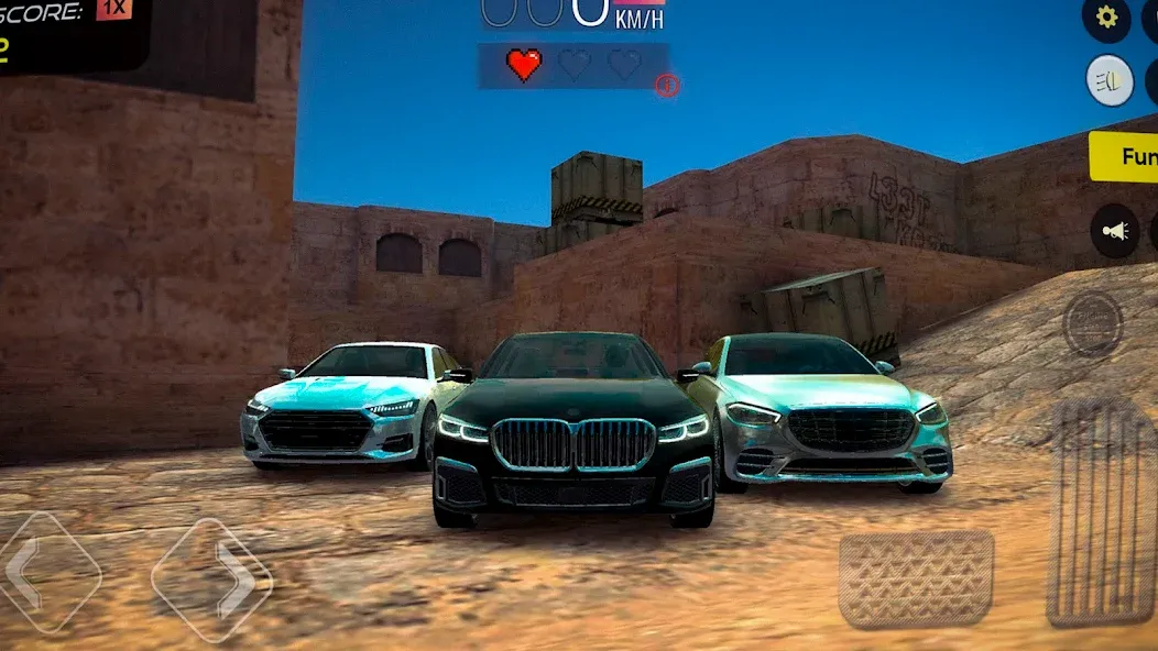 Скачать Racing in Car - Multiplayer (Мод: Много денег) на Андроид — скриншот 4