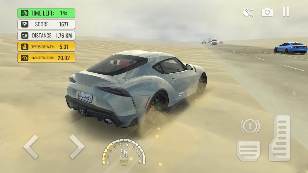 Скачать взлом Traffic Racer Pro : Car Games на Андроид — Много денег — скриншот 4