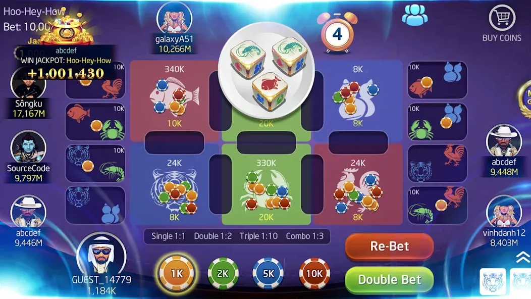 Win88 - Shan Koe Mee — Мод: Много денег — скриншот 4