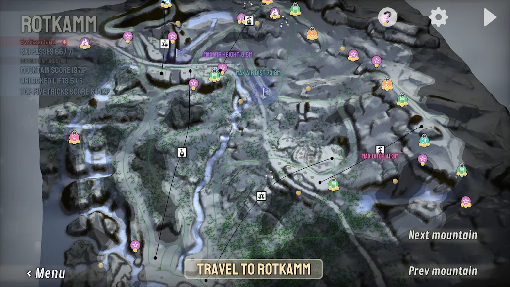 Grand Mountain Adventure — Все карты и уровни разблокированы — скриншот 4