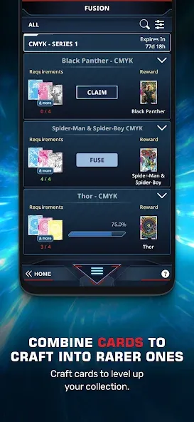 Скачать Marvel Collect! by Topps® (Мод: Бесконечные кристаллы) на Андроид — скриншот 4