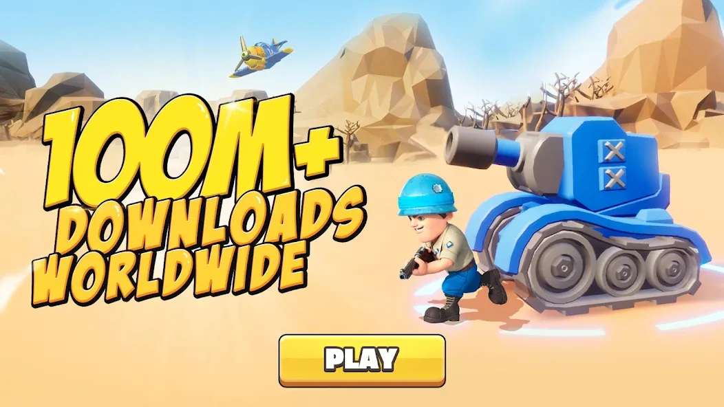 Скачать взломанную Top War: Battle Game — Много денег — скриншот 1