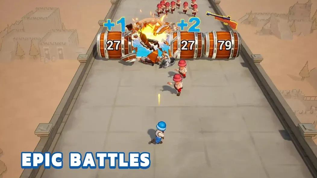 Скачать взломанную Top War: Battle Game — Много денег — скриншот 4