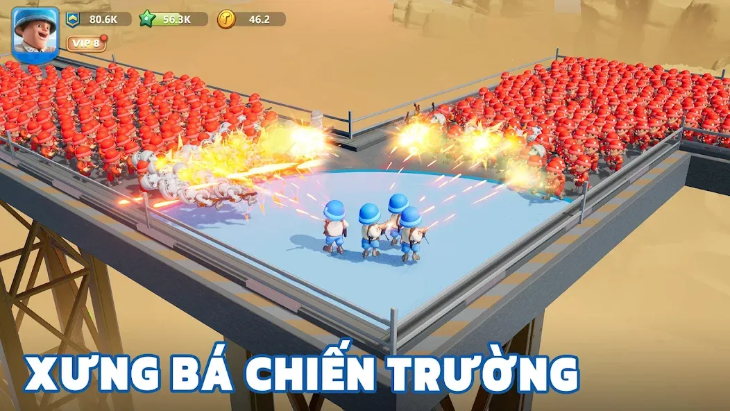 Скачать Top War: Battle Game - Funtap — Много денег — скриншот 2