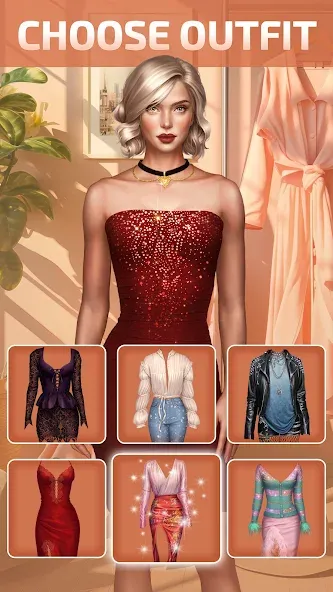 Novelize: Stories With Choices на Андроид — Мод Много алмазов и без рекламы — скриншот 2