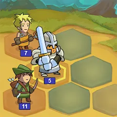 Braveland Heroes MOD APK на Android — Мод меню много денег и кристаллов