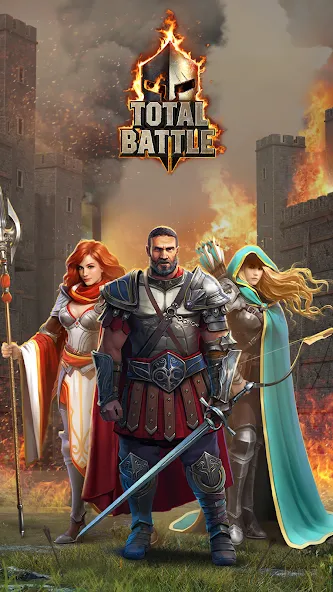 Скачать Total Battle: Strategy Games — Последняя версия (Много золота и ресурсов) — скриншот 1 Скачать Total Battle: Strategy Games — Последняя версия (Много золота и ресурсов) — скриншот 1