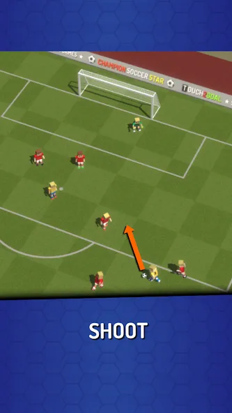 Скачать взлом Champion Soccer Star: Cup Game на Андроид — Много денег и бесконечная энергия — скриншот 2