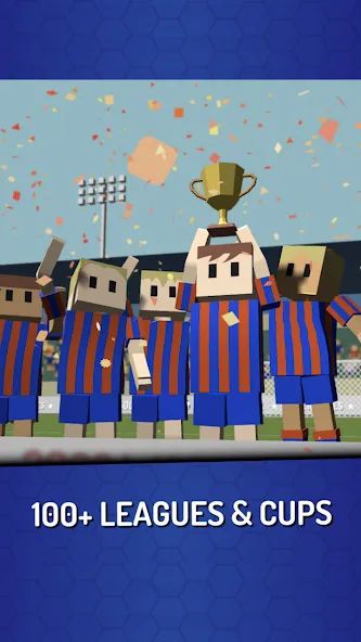 Скачать взлом Champion Soccer Star: Cup Game на Андроид — Много денег и бесконечная энергия — скриншот 3