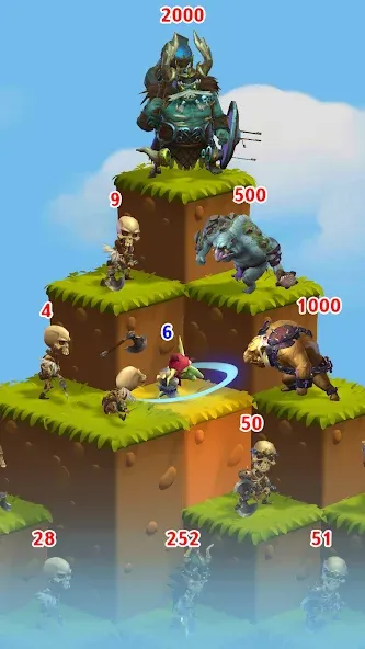 Dungeon Crusher: Soul Hunters на Андроид — Мод Много денег — скриншот 3
