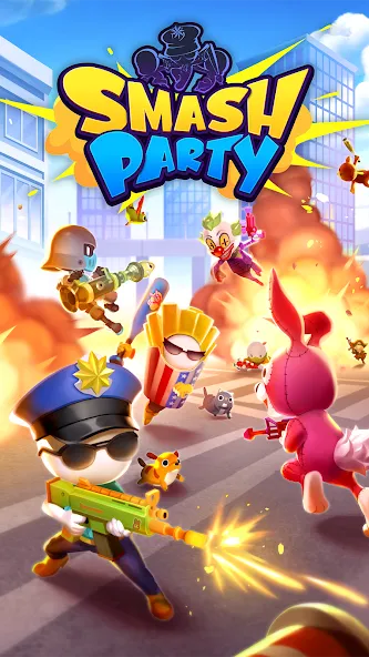 Скачать взломанную Smash Party - Hero Action Game — Много денег — скриншот 1 Скачать взломанную Smash Party - Hero Action Game — Много денег — скриншот 1