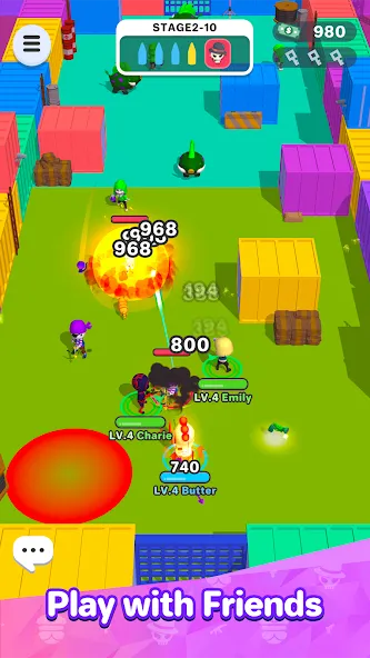 Скачать взломанную Smash Party - Hero Action Game — Много денег — скриншот 4 Скачать взломанную Smash Party - Hero Action Game — Много денег — скриншот 4