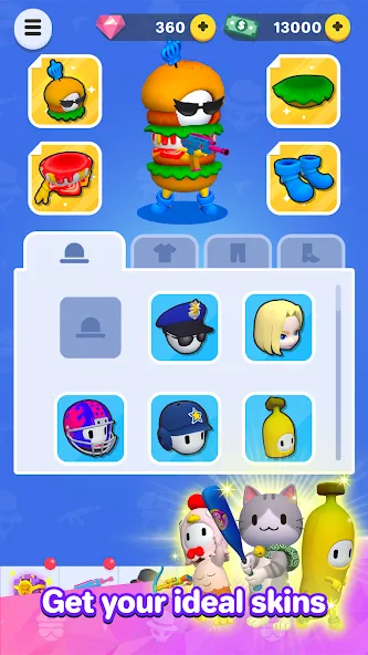 Скачать взломанную Smash Party - Hero Action Game — Много денег — скриншот 5