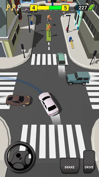 Скачать взлом Pick Me Up 3D: Taxi Game на Андроид — Много денег — скриншот 4 Скачать взлом Pick Me Up 3D: Taxi Game на Андроид — Много денег — скриншот 4